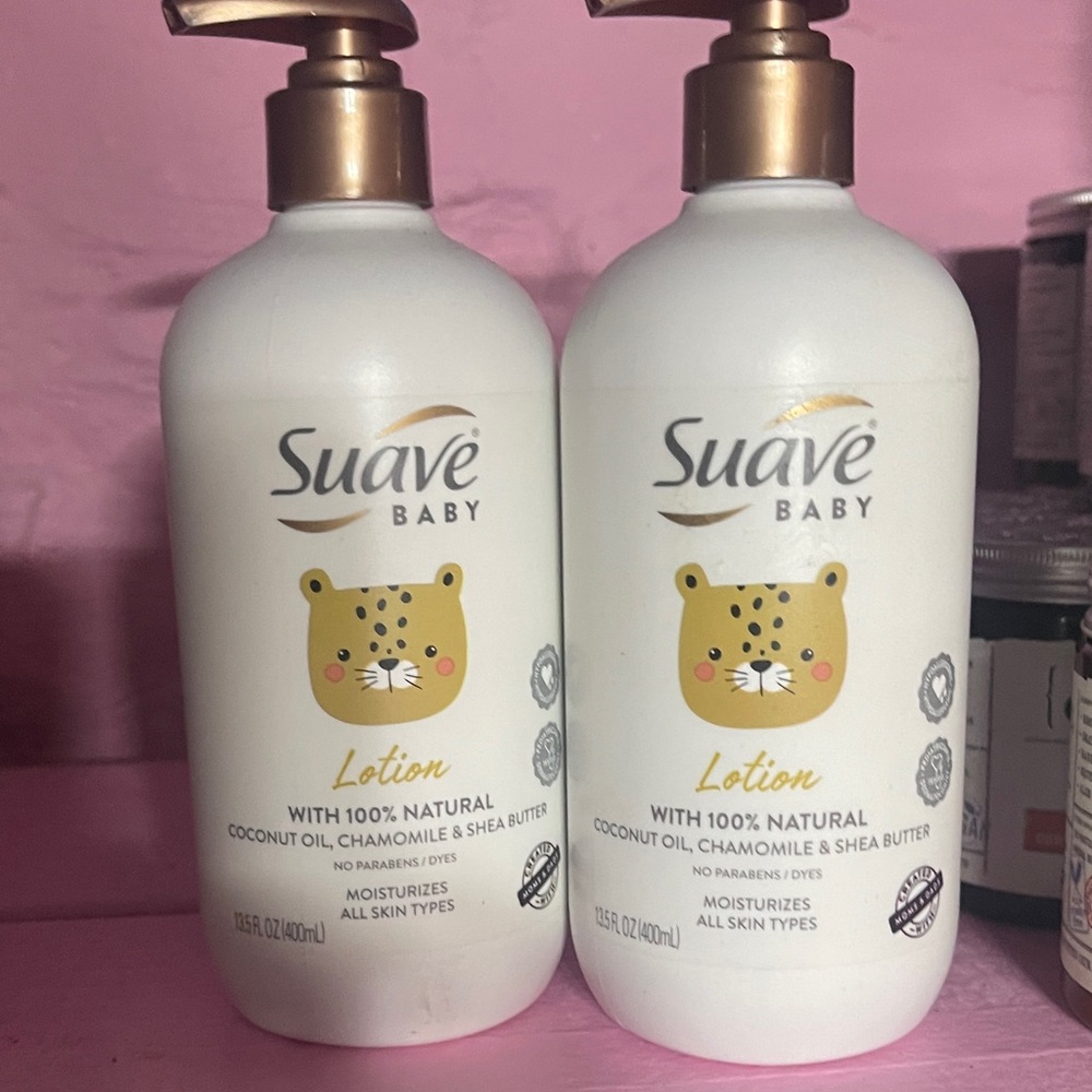 2 Suave Baby Lotion with Coconut Oil and Chamomile -